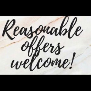 Feel free to make an offer 🤗🛍